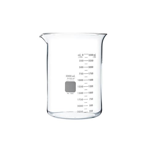 Pyrex Griffin Borosilicate Glass Beaker Low Form