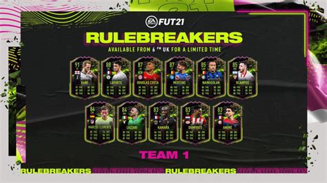 Submitted 4 years ago by jpg316. EA introduit la première équipe Rulebreakers dans FIFA 21 ...