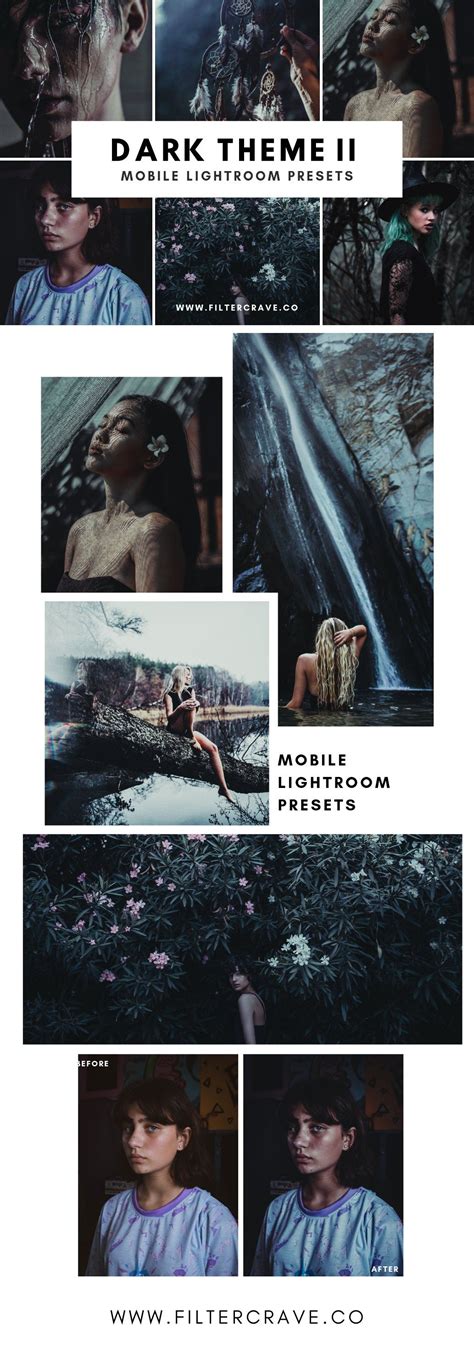 This lesson is an overview of the editing controls and techniques in lightroom. Dark Mobile Lightroom Presets II | Lightroom presets ...