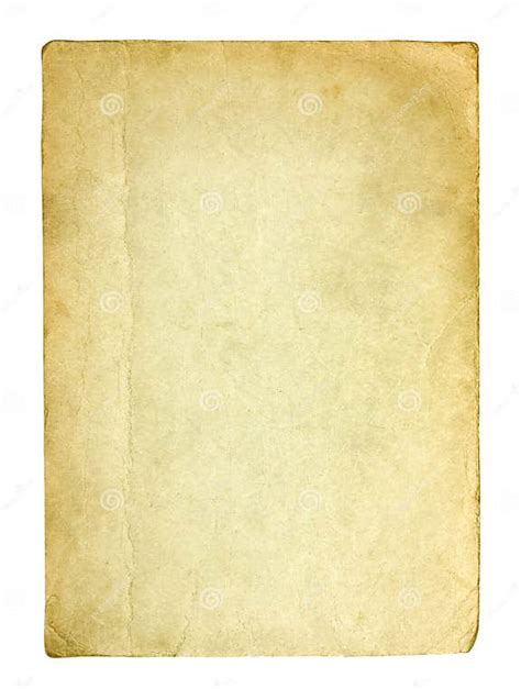 Old And Dirty Sheet Of Paper Stock Image Image Of Damaged Draw 8627973