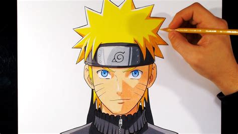 Cómo Dibujar A Naruto Con Lápices De Colores Fácil Artemaster Youtube