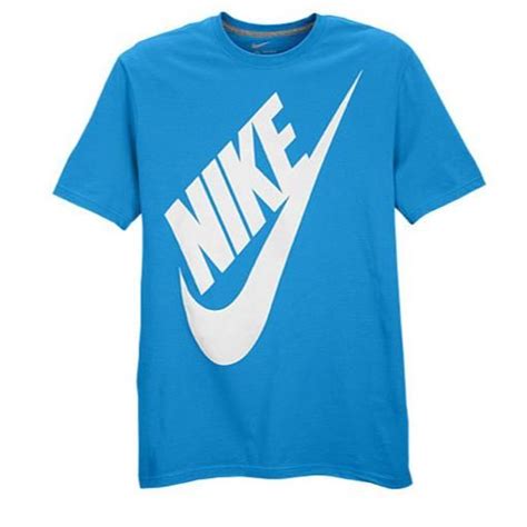 Free shipping and free returns on eligible items. Branded T-Shirt - Nike - in blue color | T-Shirts ...