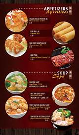 Menu Chinese Restaurant Images
