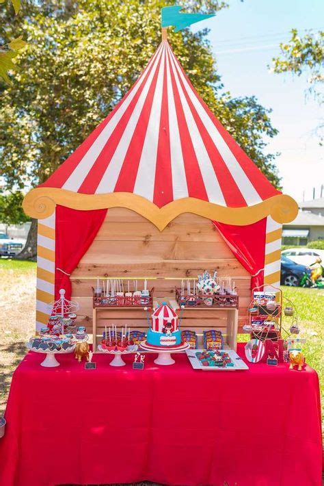 Circus Carnival Birthday Party Ideas Photo Of Circus Circus Birthday Party