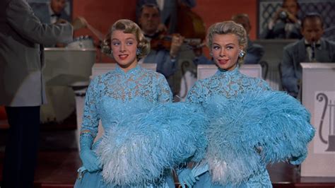 The Sisters Routine In White Christmas Starring Rosemary Clooney As
