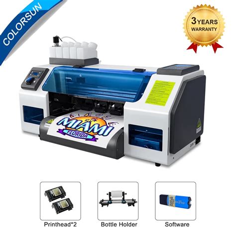 Colorsun A3 Dtf Printer A3 Dtf Pet Heat Transfer T Shirt Printer Direct