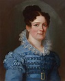1824 Friederike Dorothea von Baden, Königin von Schweden by Franz ...