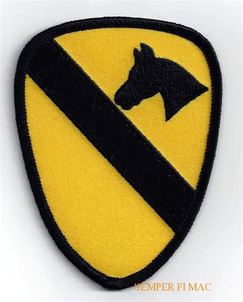 1st Cavalry Division Cav Hat Patch Us Army Veteran Pin Up Fort Hood