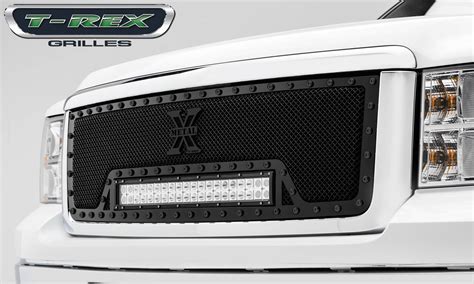 Gmc Sierra Torch Series Led Light Grille With Black Studs 1 20 Led