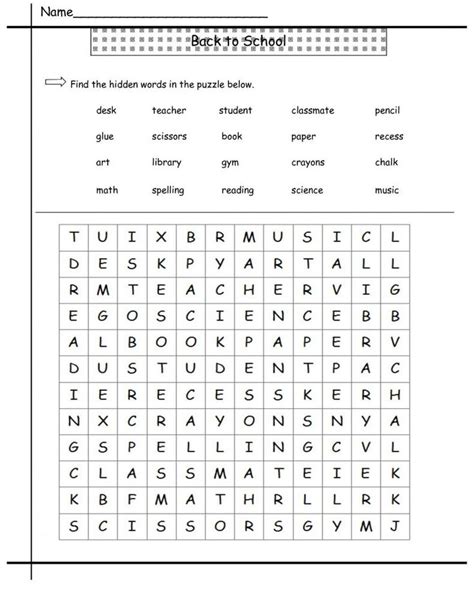 2nd Grade Word Search Best Coloring Pages For Kids 2nd Grade