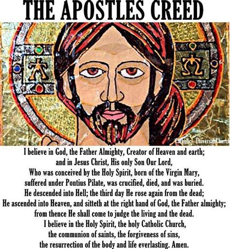 12 Points Of Doctrine In The Apostles Creed