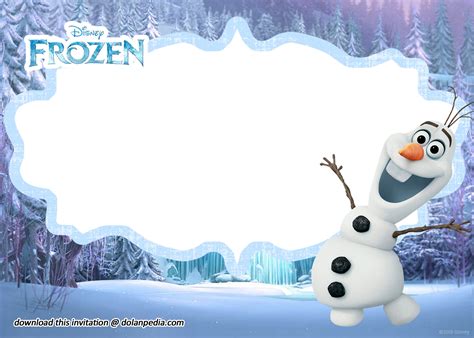 Free Printable Disney Frozen Invitation Templates Dolanpedia