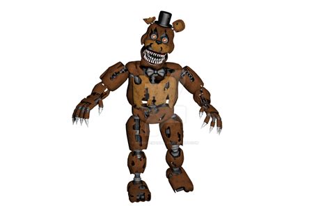 Nightmare Freddy V4 Thrpuppet By Xsessivemarina On Deviantart