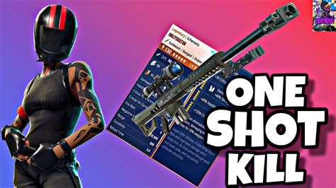 Obliterator Sniper Review And Best Perks Everything One Shot Fortnite