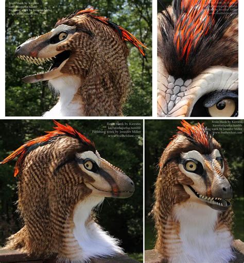 Kinglet The Raptor Fursuit Furry Dragon Fursuit Furry Art