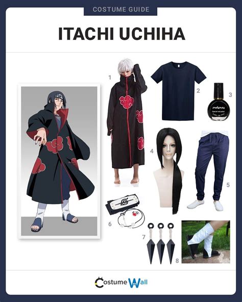 Dress Like Itachi Uchiha Costume Halloween And Cosplay Guides