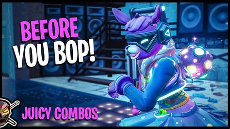 Dj Bop Outfit Juicy Back Bling Combos Before You Buy Fortnite Youtube