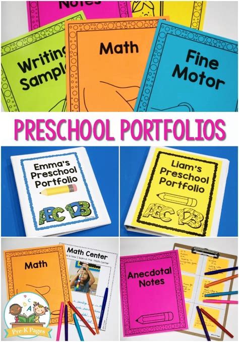 Preschool Portfolio Ideas Pre K Pages Preschool Portfolio Student
