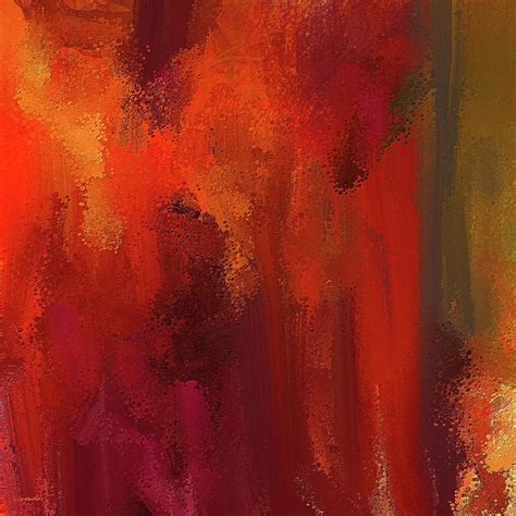 Bold Colors Abstract Art Painting By Lourry Legarde