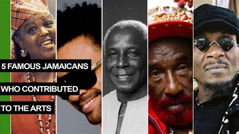 5 Famous Jamaicans Who Contributed To The Arts And Culture Youtube