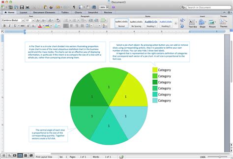 Tips And Guide How To Draw A Pie Chart In Ms Word Part 1 Images