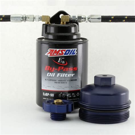 Amsoil Dual Remote Bypass Oil Filtration System For Gm 66l Duramax Engines