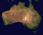 Large detailed satellite map of Australia. Australia large detailed ...