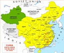 Mapa - Causas del Nacimiento de la República de China