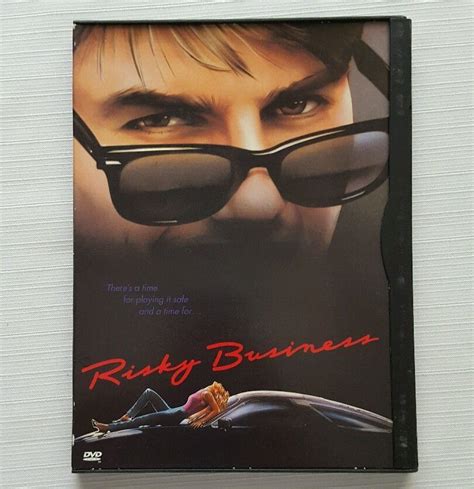 Risky Business Dvd 1997 Wide And Full Tom Cruise Rebecca De Mornay