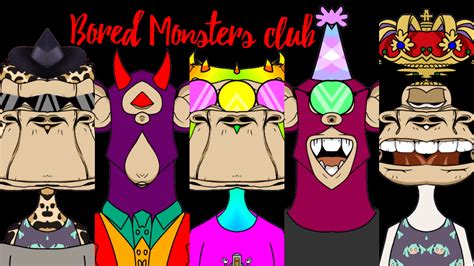 Bored Monsters Club Collection Opensea