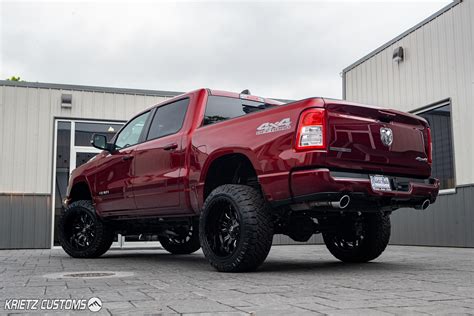 Lifted 2020 Ram 1500 With 22×12 Fuel Sledge Wheels And 6 Inch Rough