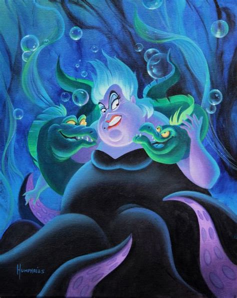 Pin By Dalmatian Obsession On Ursula Disney Fine Art Disney Artwork