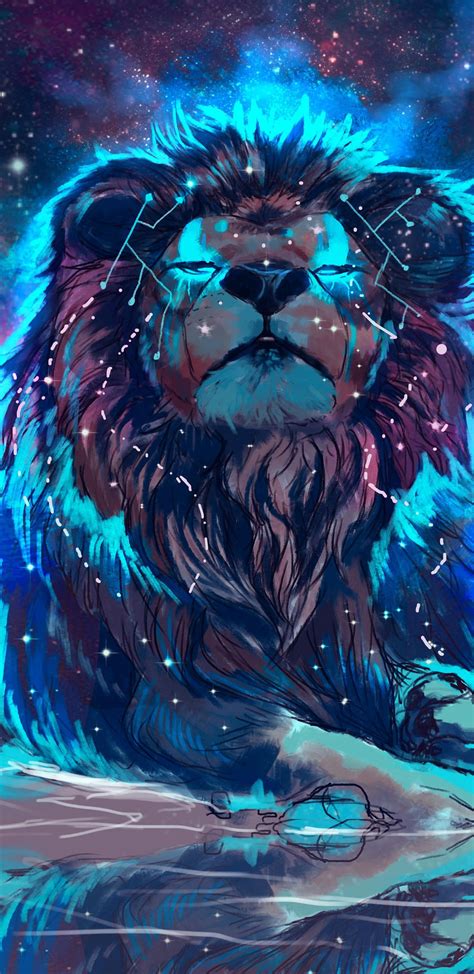 Lion King Neon Wallpapers Wallpaper Cave