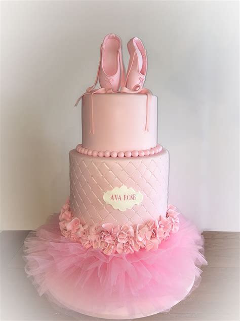 Ballerina Cake - Ballet shoes, tutu Birthday Cake | Ballerina birthday cake, Ballerina birthday ...