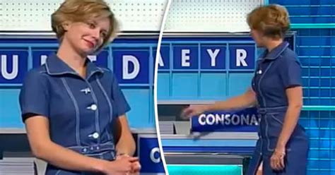 Countdown Beauty Rachel Riley ‘flashes Knickers In Racy Wardrobe