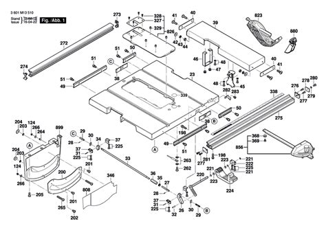 Bosch Table Saw Parts Diagram Sportcarima