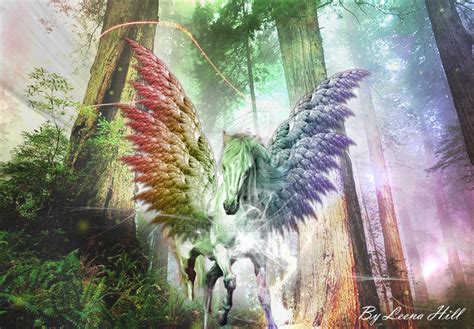 Rainbow Pegasus By Leenahill On Deviantart