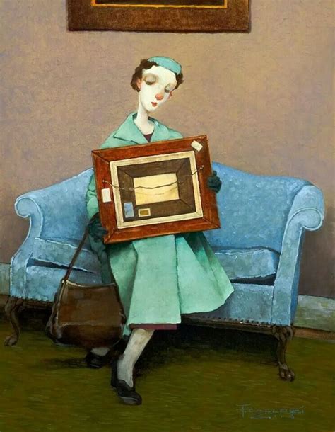 Made By Fred Calleri It Speaks To Me Painting Illustration Art Painting Figurative Art