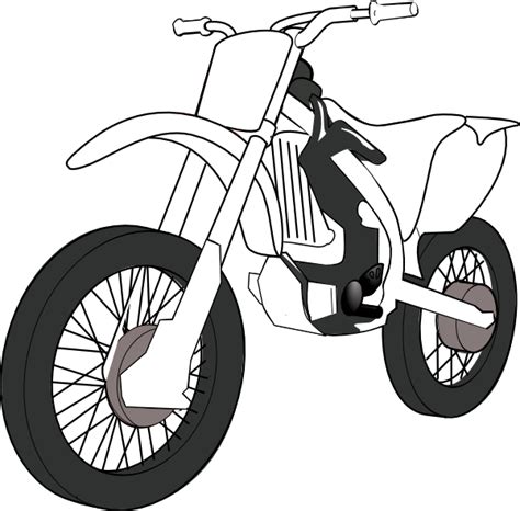 Free Motorcycle Clipart Black And White