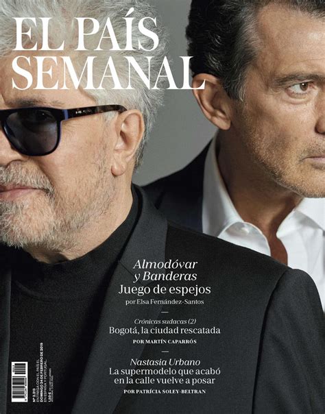 El país is based in the capital city of madrid and it is owned by the spanish media conglomerate prisa. Portada de EL PAÍS Semanal del 24-02-2019