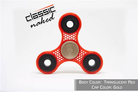 Tri Naked Spinner Fidget Hand Toy Ceramic Bearings EDC