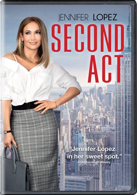 Jp Second Act Dvd Jennifer Lopez Milo Ventimiglia Vanessa Hudgens Leah Remini
