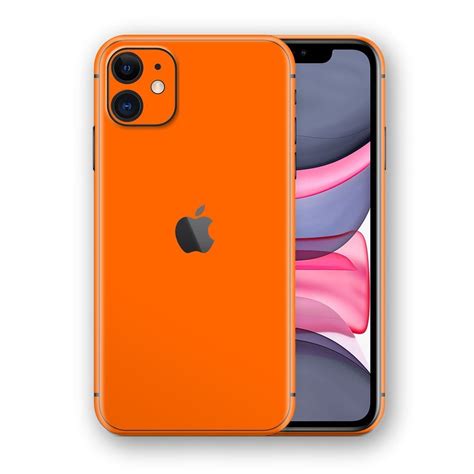 Iphone 11 Luxuria Sunrise Orange Matt Textured Skin Iphone Iphone 11
