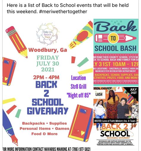 Events Happening This Weekend Unity Elementary