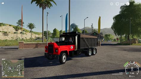 Mack R Dump Truck V10 Fs19 Mod