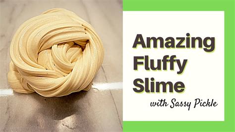 Step By Step Directions To Make The Most Amazing Fluffy Slime With