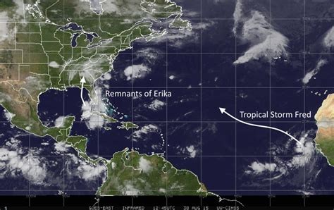 After Formation Of Tropical Storm Fred Atlantic Tropics Could Quiet