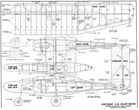 Northrop P 61 Plans Free Download Download And Share