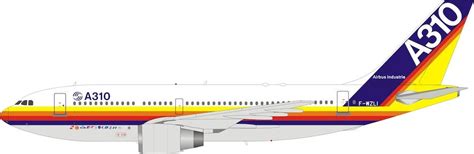 An Airbus A 310 With The House Colours Livery Dac