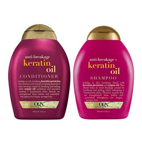 Ogx Hair Shampoo And Conditioner With Keratin Oil 13 Oz Set Of 2